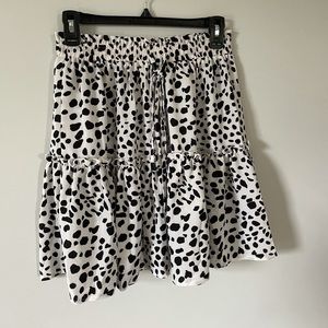 Black and White Skirt